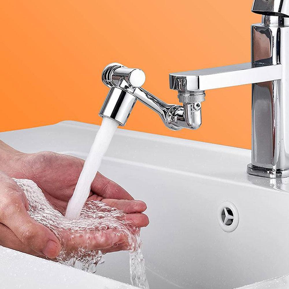 1080° Đầu Lọc Gắn Vòi Nước Bồn Rửa Chén 24mm Xoay Được Tiện Dụng