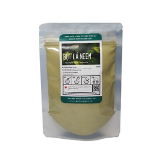 Bột lá neem Ấn Độ nguyên chất Organic 100Gr - Bột handmade - B2.003