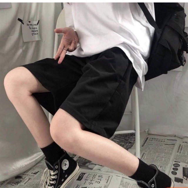 Quần short unisex nhiều mẫu hottrend Quần Cộc Trơn nam Nữ  chất da cá dày , Quần short Thể Thao Nam Nữ