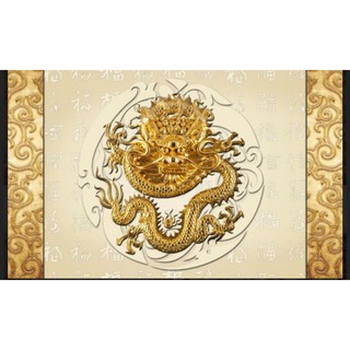 tranh dán tường vải lụa 3D bàn thờ, phòng thờ KT 120x80cm