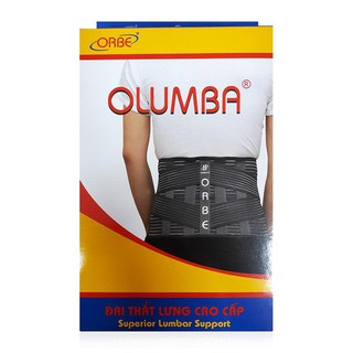 Đai hỗ trợ cột sống thắt lưng Olumba - Orbe thoái hóa, thoát vị đĩa đệm..