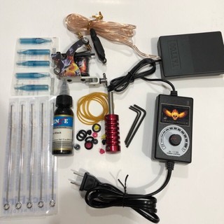 Combo bộ 1 máy xăm Dragon kèm phụ kiện