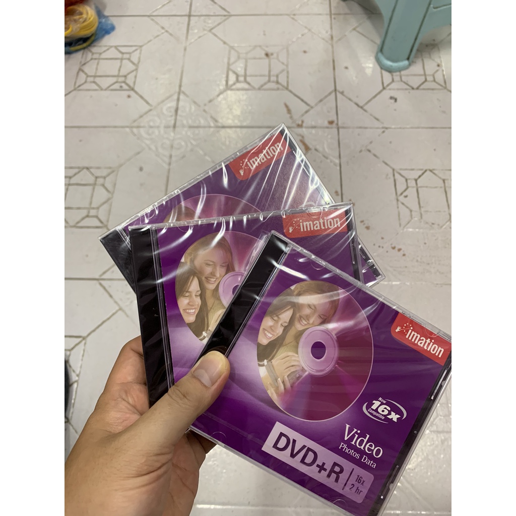 Đĩa DVD+R Maxell 16x 120min 4.7Gb Single pack tray