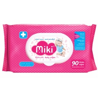Khăn ướt cho trẻ sơ sinh Miki