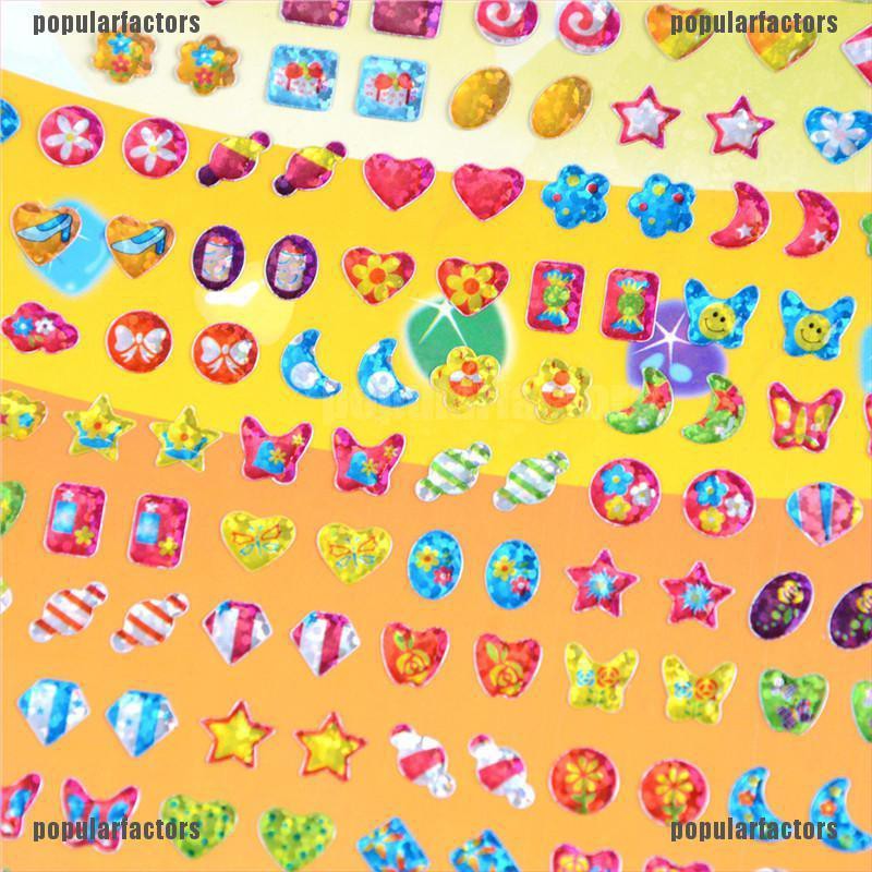 Hình dán bông tai lấp lánh độc đáo cho bé