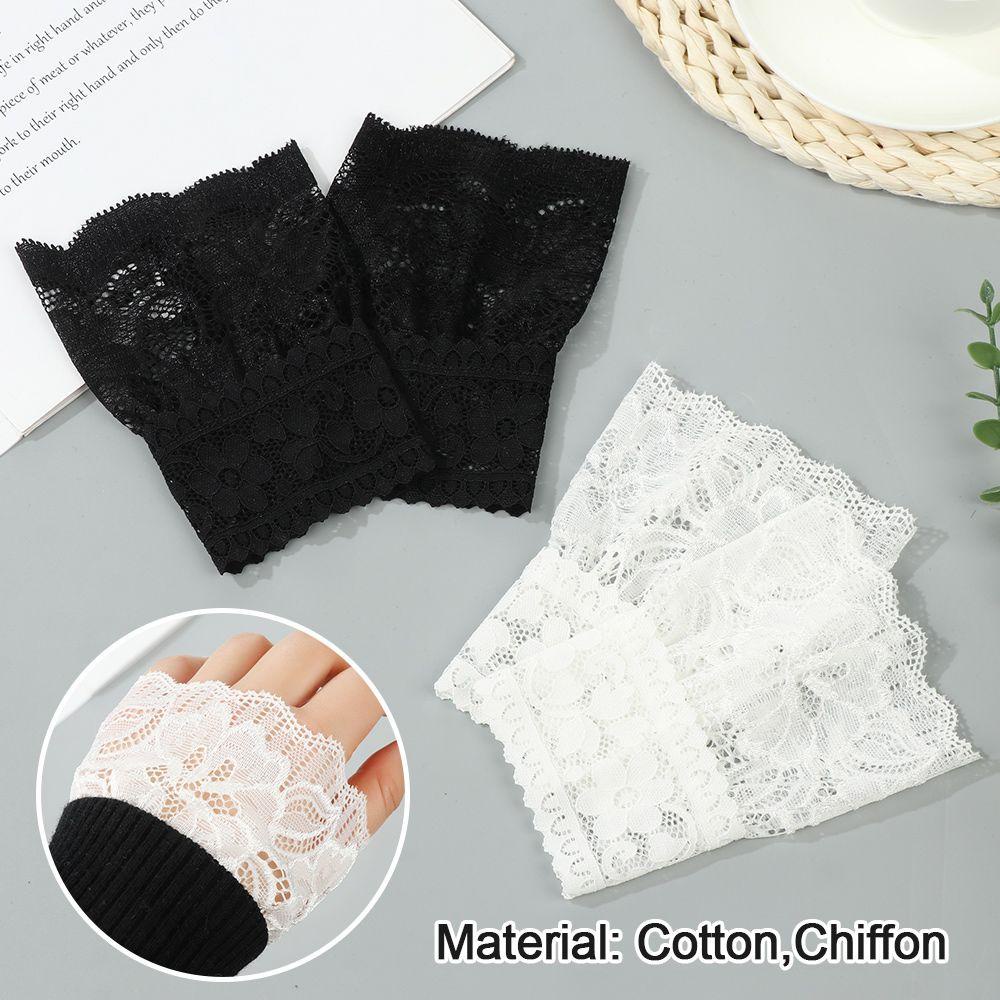 1 Cặp Vỏ Bọc Tay Áo Chống Nắng Giả Vết Sẹo Phối Ren