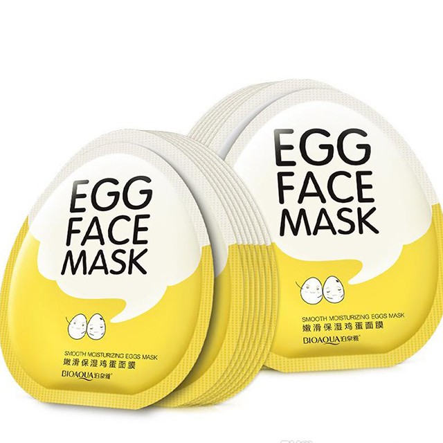 Mặt nạ dưỡng da trứng BIOAQUA EGG FACE MASK | BigBuy360 - bigbuy360.vn