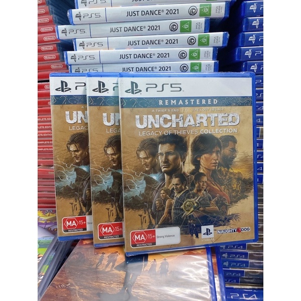 Đĩa Game PS5: Uncharted: Legacy of Thieves Collection