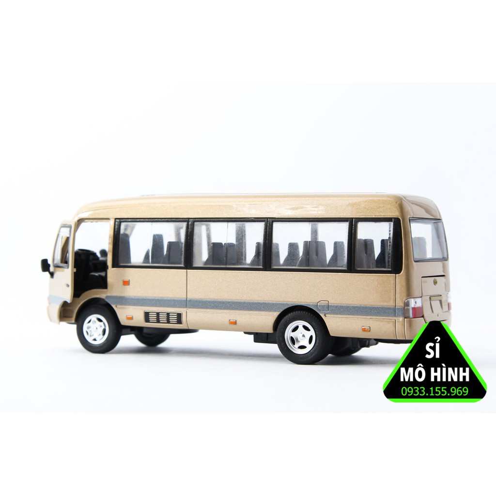 Mô hình xe khách Toyota Coaster Bus 1:32