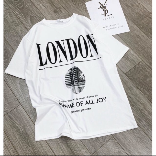 Áo Phông Trắng London Cao Cấp