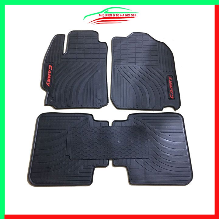 Thảm lót sàn cao su cho xe Camry 2012-2018 mẫu mới hàng chuẩn theo xe chịu lực tốt
