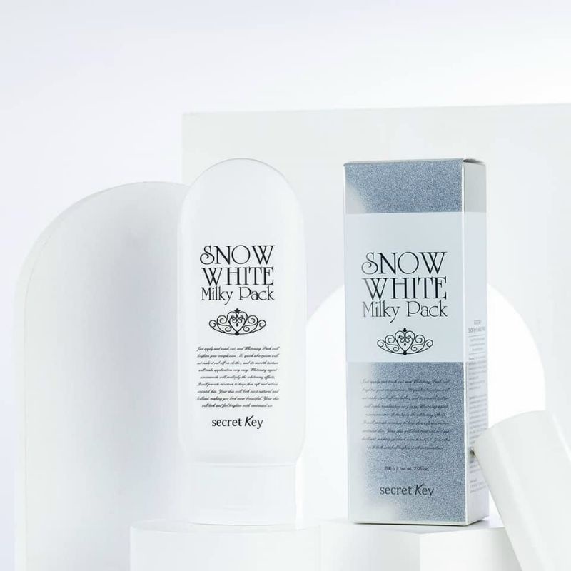 Kem dưỡng body Secret key Snow white milky pack (200g)