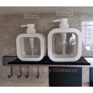 Bình chiết nước rửa tay, nước rửa bát, sữa tắm, dầu gội, sữa rửa mặt …