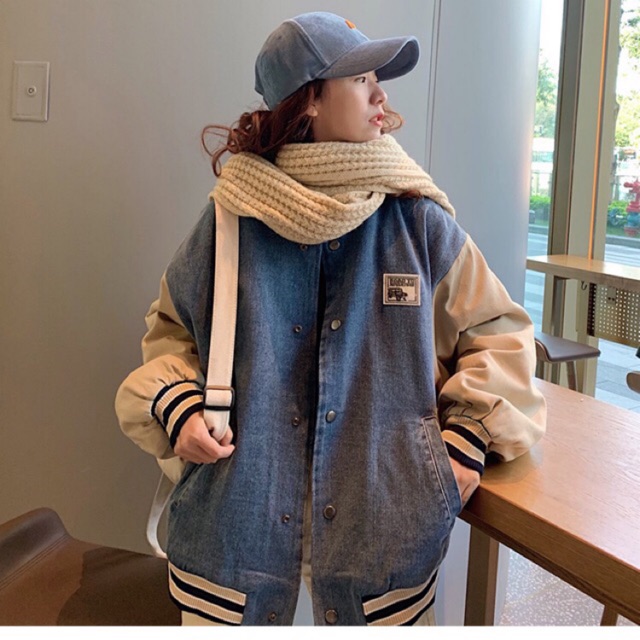 Áo khoác boomber jackets ullzang, chất dày form đẹp