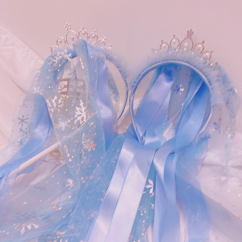 Cài Tóc Hình Vương Miện Công Chúa Elsa Cho Bé Gái- Cài tóc công chúa MH: B0446