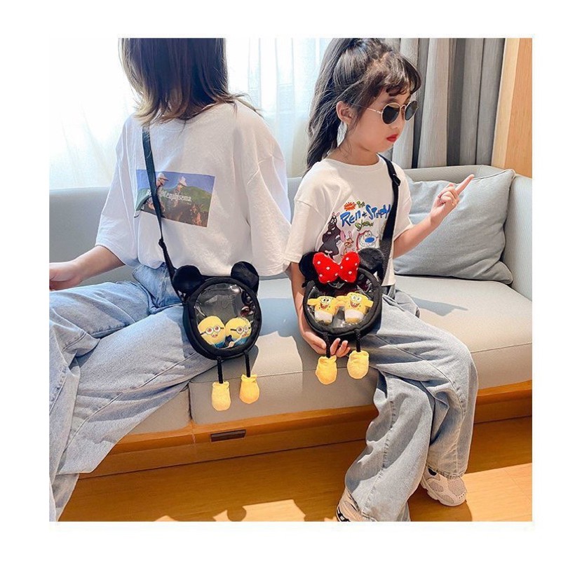 Túi đeo Mickey chân vịt Donald cho bé