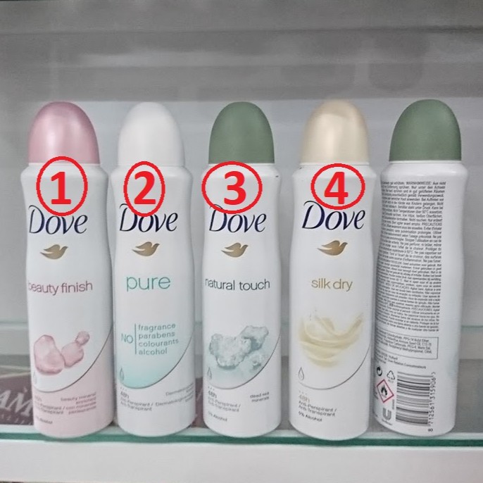 XỊT KHỬ MÙI DOVE 150ml
