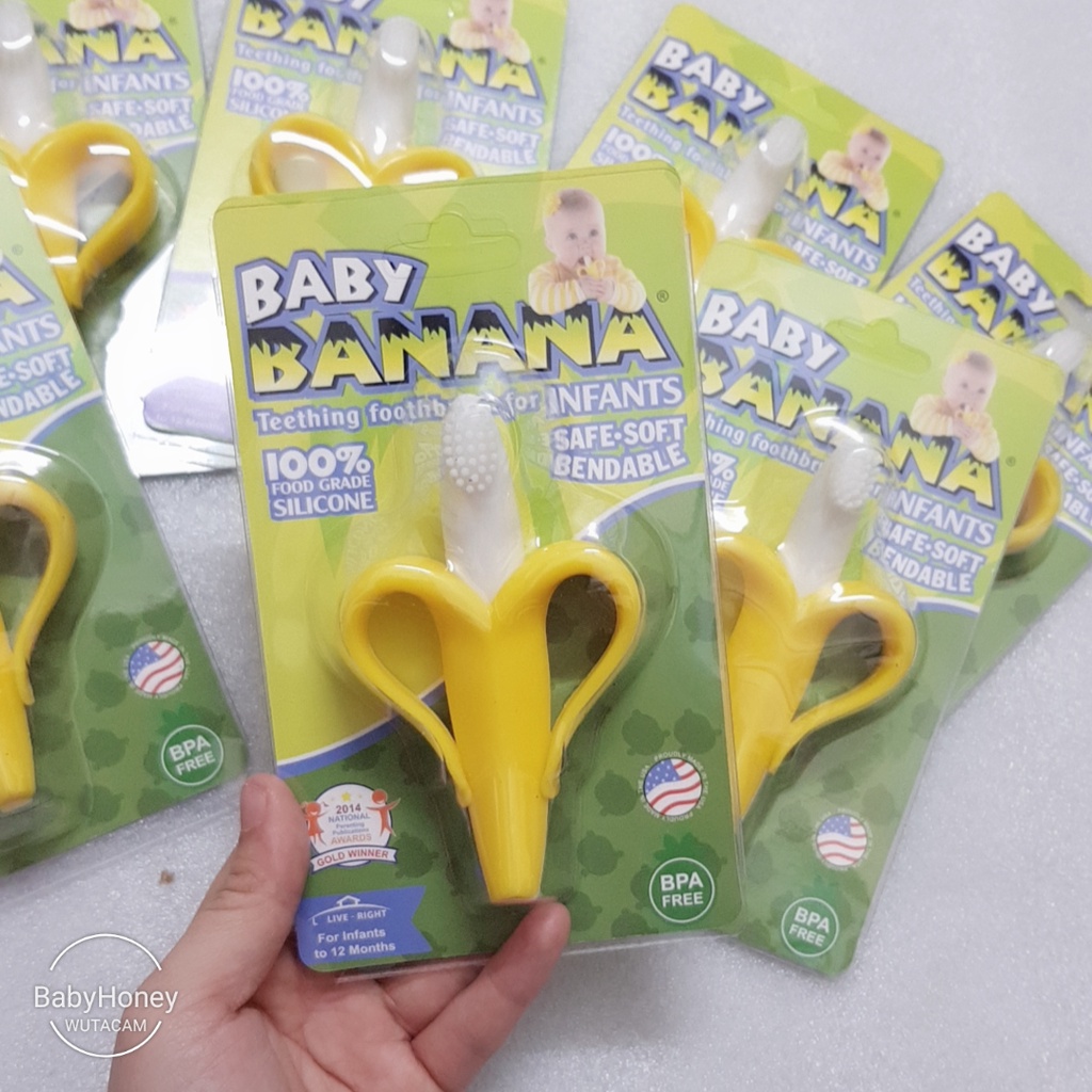 Gặm Nướu Hươu Cao Cổ, Chuối Chính Hãng Gặm Nướu Cho Bé Giúp Giảm Đau Ngứa Lợi Khi Mọc Răng