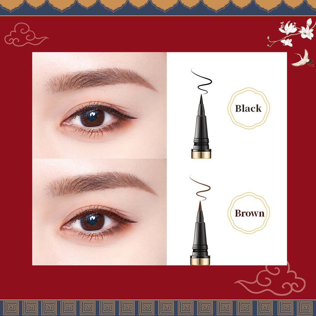 Bút Kẻ Mắt Dạng Lỏng ZEESEA Thiết Kế Vỏ Theo Phong Cách Trung Hoa Cổ Điển 0.6g | BigBuy360 - bigbuy360.vn