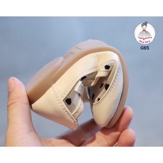 Giày búp bê lưới tim đen