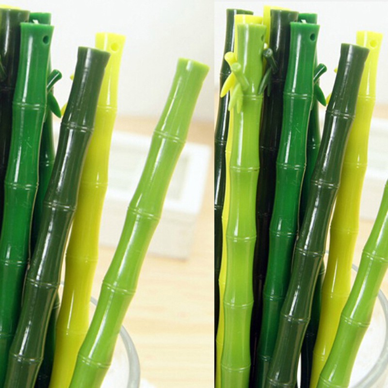 Set 2 Bút Bi Bằng Tre Kiểu Dáng Dễ Thương
