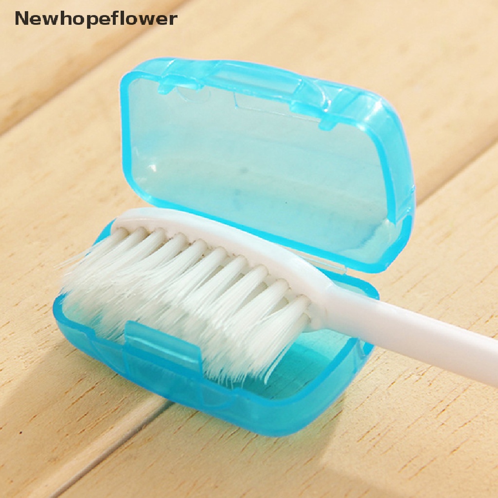 1/ 5 Nắp đậy bọc đầu bàn chải đánh răng tiện dụng khi đi du lịch