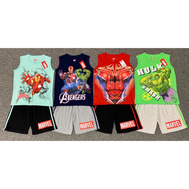Bộ sát nách MARVEL size đại