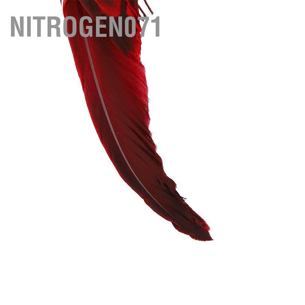 Nitrogen071 Mô phỏng Lông Vẹt Macaw Vườn Trang trí Nội thất Chim giả