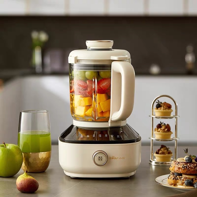 New Máy Làm Sữa Hạt Bear PBJ-B06W1- máy xay đa năng, cách âm không gây ồn, dung tích 1000ml