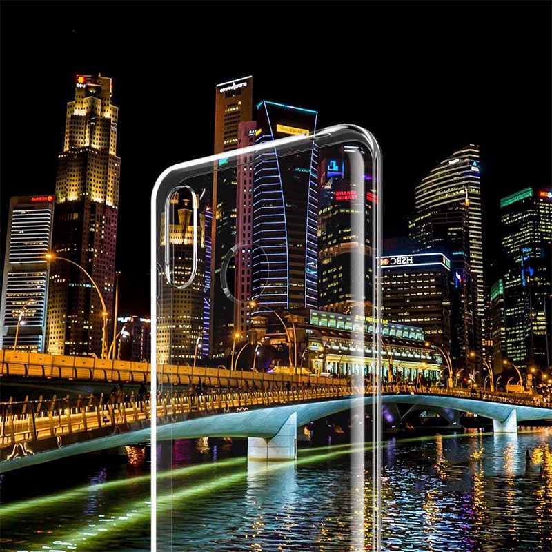 Ốp điện thoại tpu siêu mỏng trong suốt cho Huawei Honor Play