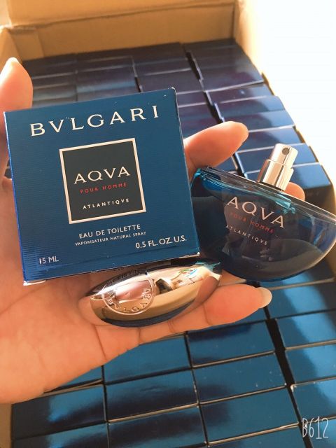 [Dạng xịt] Nước Hoa Mini Nam Bvl Aqva Pour Homme Atlantiqve 15ml | BigBuy360 - bigbuy360.vn