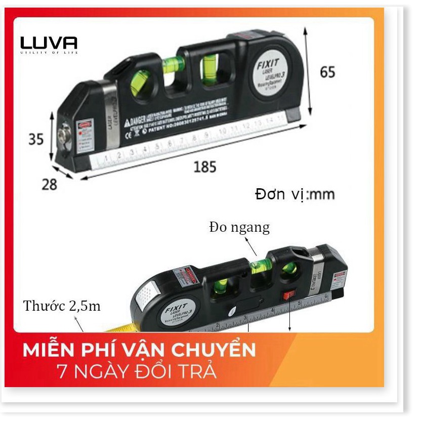 Thước Ni Vô Laser Đa Năng FIXIT