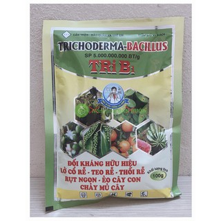 Hữu Cơ Vi Sinh TRICHODERMA-BACILLUS SP 5.000.000.000 BT/g TRI B1, Đối Kháng Hữu Hiệu, Lở Cổ Rễ - Teo Rễ - Thối Rễ