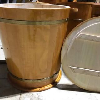 Thùng gỗ đựng gạo phong thủy 20kg
