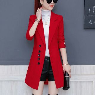 Áo khoác dạ nữ form dài