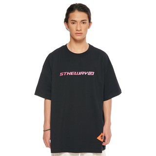 5THEWAY® /tie dye/ DROP SHOULDER TEE™ in BLACK aka Áo Thun Đen Tay Ngắn