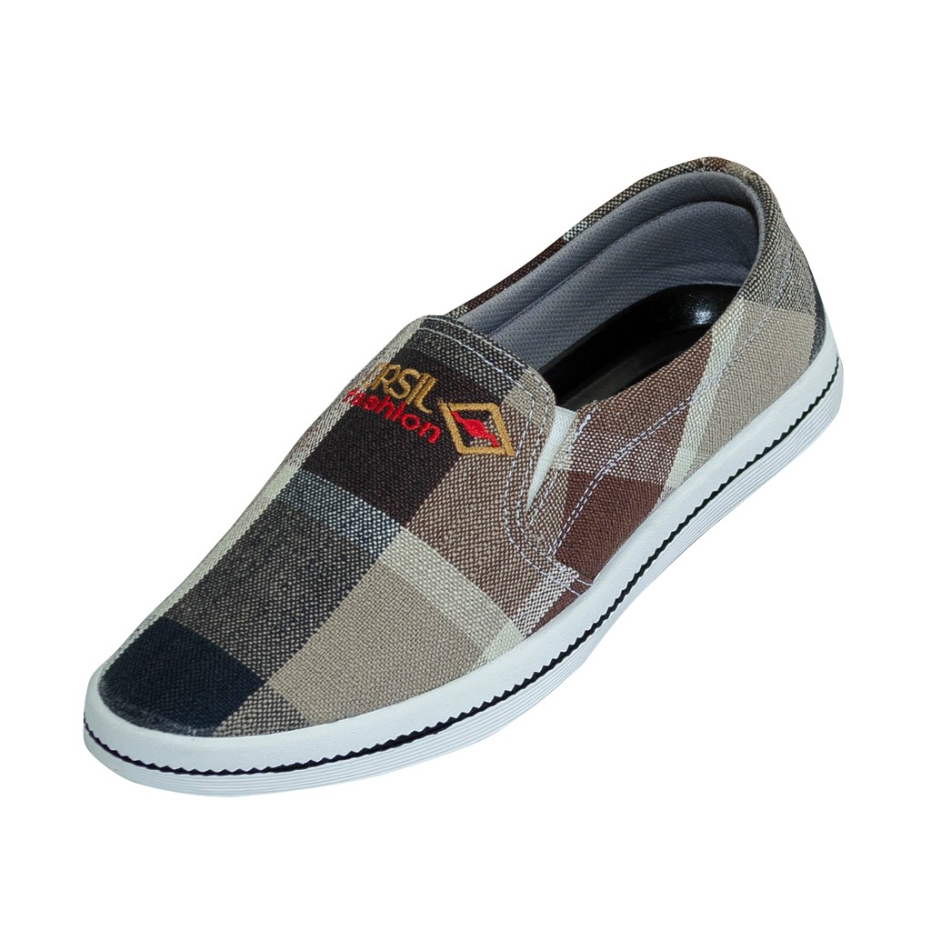 Giày lười, Giày mọi vải nam sang trọng Mã L12 | BigBuy360 - bigbuy360.vn