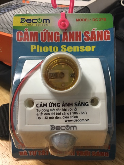 ĐUI ĐÈN CẢM ỨNG ÁNH SÁNG