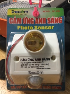ĐUI ĐÈN CẢM ỨNG ÁNH SÁNG