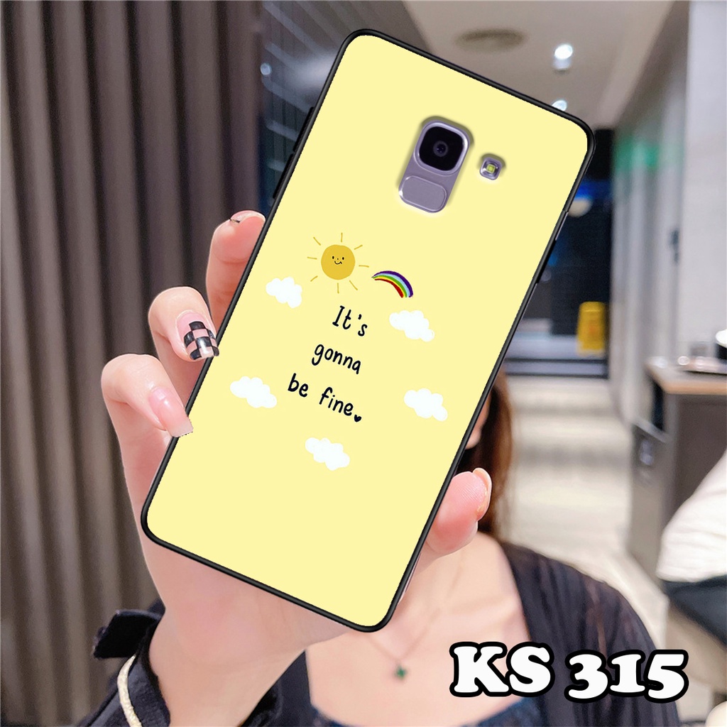 Ốp lưng Samsung A6 2018 - Samsung A6 Plus - Ốp Samsung in hình BlueSky - Chất liệu TPU chống sốc bảo vệ lưng máy