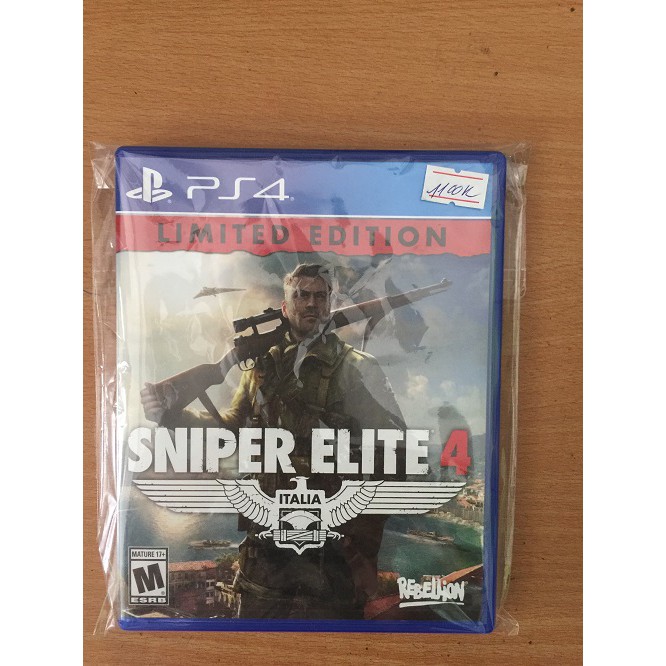 Game Ps4 Sniper Elite 4 Limited Edition