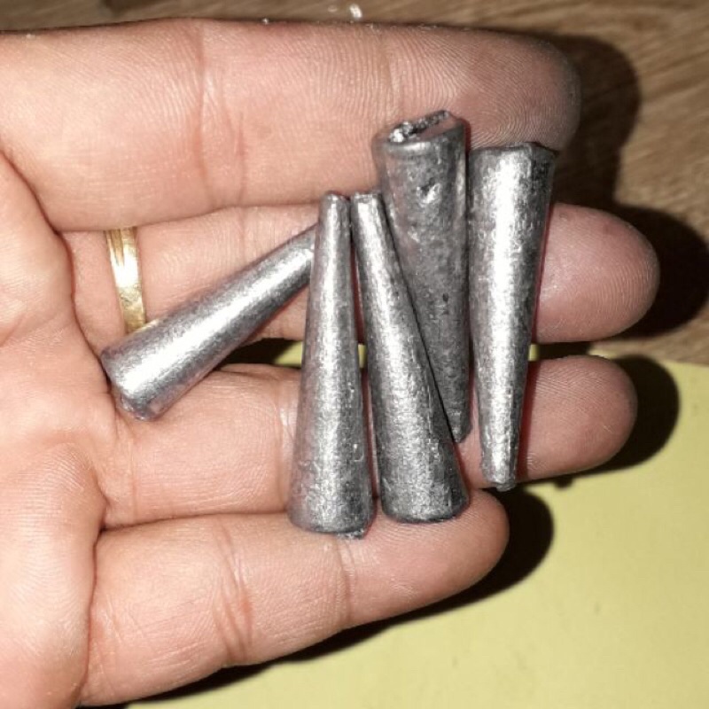 Chì câu cá xuyên tâm đủ các size lớn câu sông