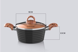 NỒI CERAMIC ĐÁY TỪ SUNHOUSE SHG2018MCA *