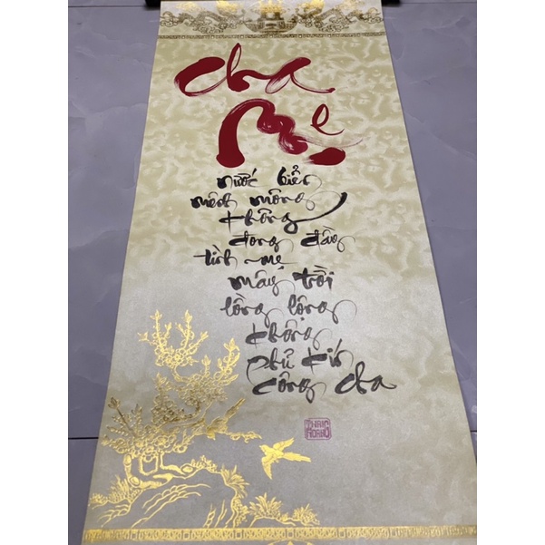 Liễn Thư Pháp Treo Xuân