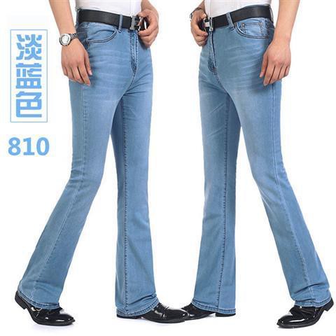 Quần Jeans Dài Ống Loe Thời Trang Hàn Cho Nam