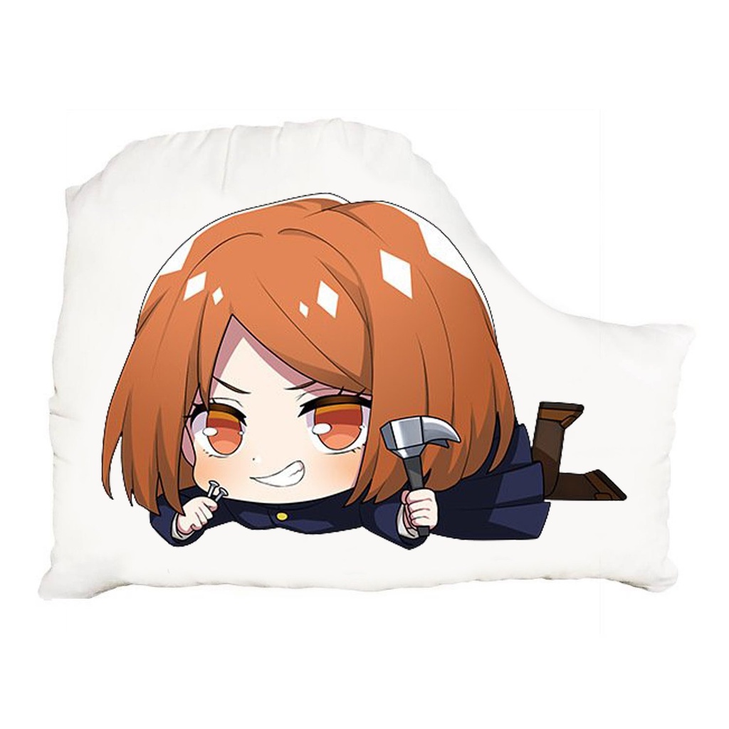 (NẰM) Gối ôm in hình TENKI NO KO ĐỨA CON CỦA THỜI TIẾT anime chibi tiện lợi xinh xắn êm ái
