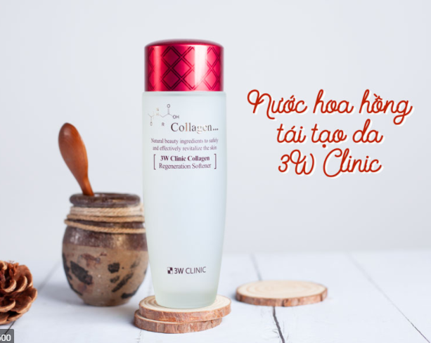 Nước Hoa Hồng Chống Lão Hóa 3w Clinic Collagen Regeneration Softener 150ml