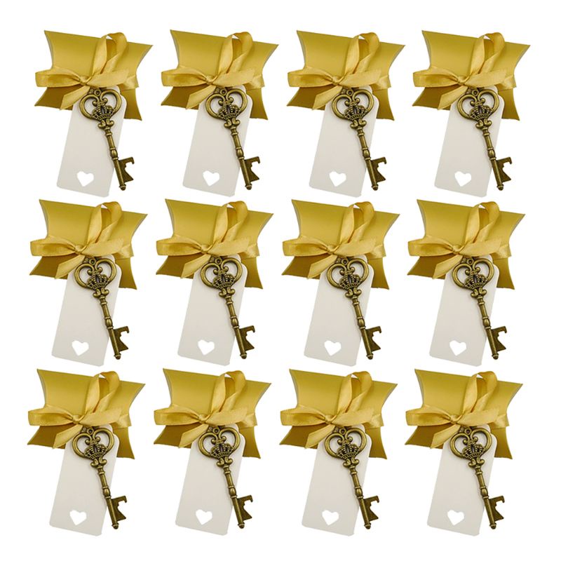 Aoto Dụng Cụ Mở Nắp Chai Kẹo Quà Lưu Niệm Đám Cưới Cổ Điển Fest