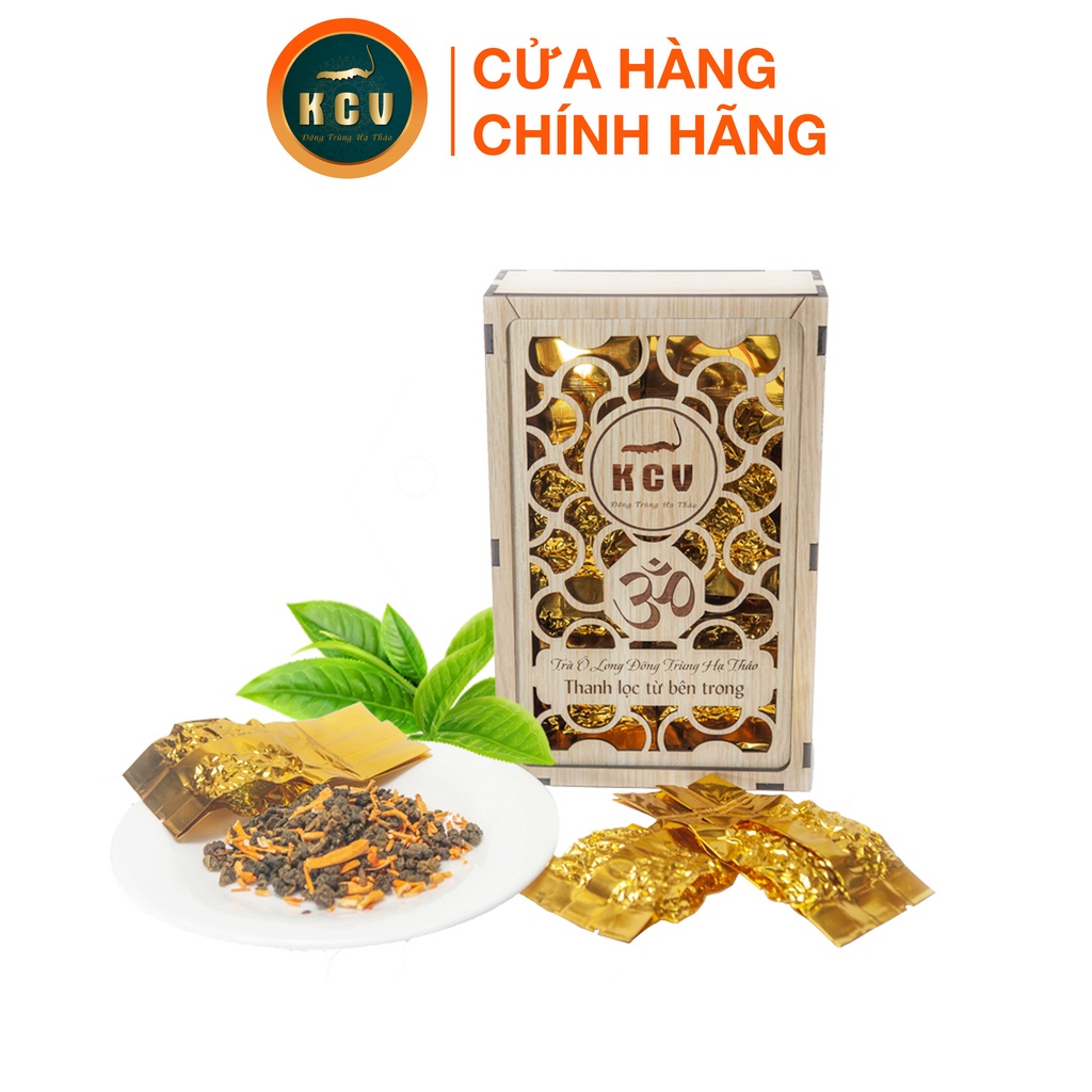 [𝙁𝙍𝙀𝙀 𝙎𝙃𝙄𝙋]⚡ TRÀ Ô LONG ĐÔNG TRÙNG HẠ THẢO KIM CƯƠNG VÀNG