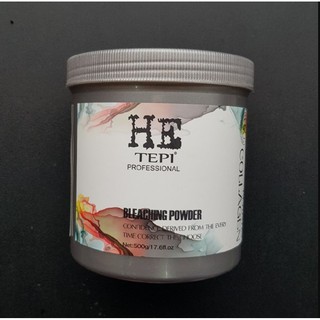 Bột Tẩy Tóc Xanh HE TEPI 500g